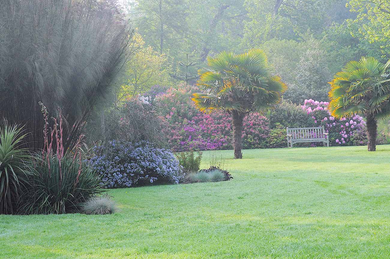 Jardin anglais au Jardin de Pellinec